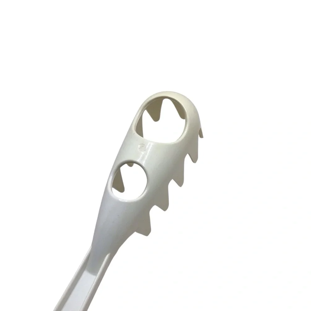 Vintage Tailor Made #3 Spaghetti Pasta Fork White 11” Serving Utensil